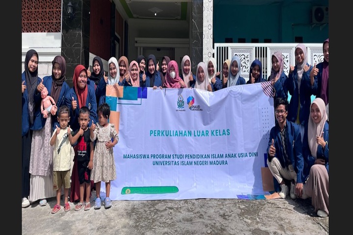 Mahasiswa PIAUD UIN Madura Laksanakan Perkuliahan Luar Kelas di TPA Al Husna Pamekasan